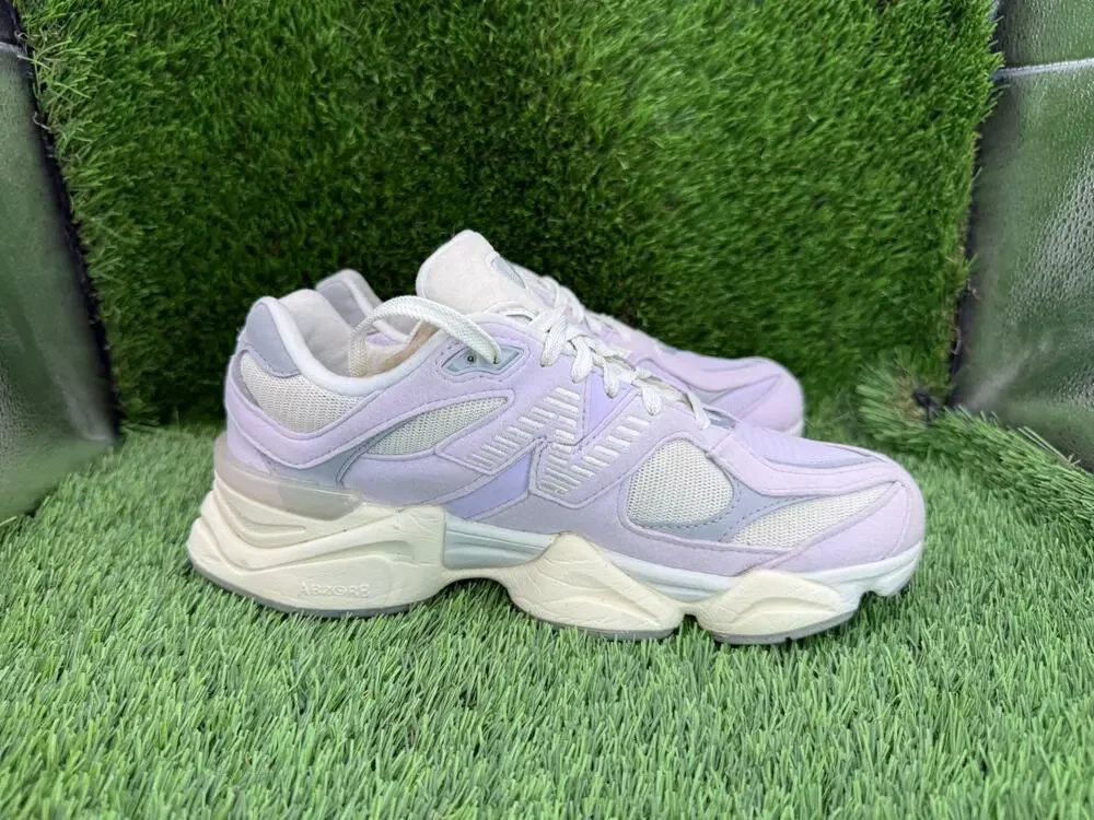 New Balance 9060 GC9060VK Athletic Sneaker Shoes Boys 7M Purple Suede Training